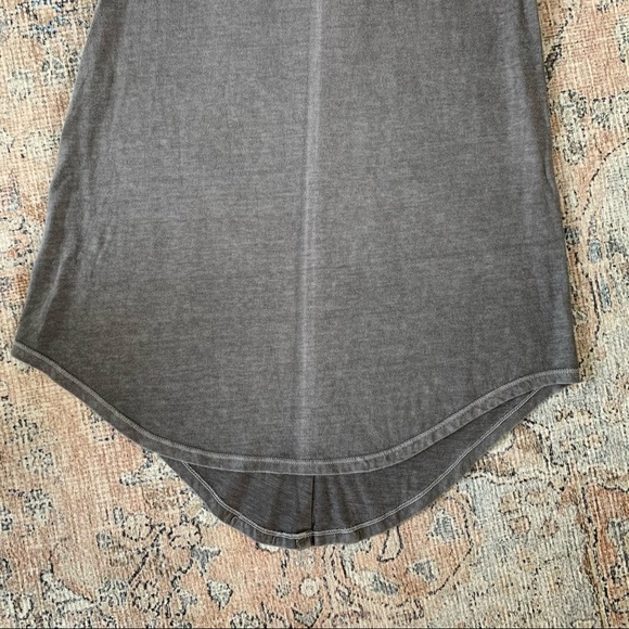 KES Racer Back Tank Dress In Graphite Gray Small - Picture 3 of 8
